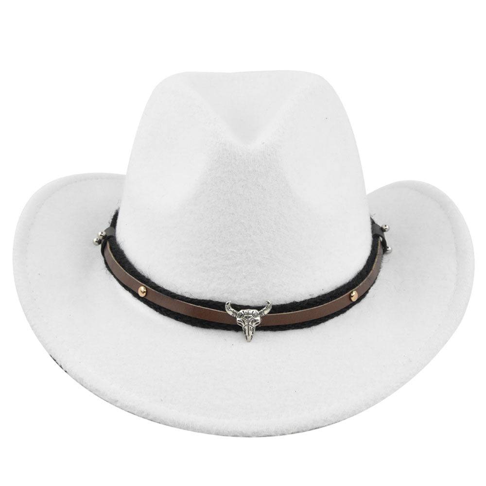 Cowhead Western Cowboy Hat Cornice