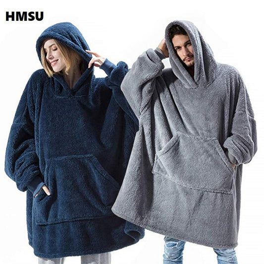 Oversized blanket hoodie - Saywhatyouwear